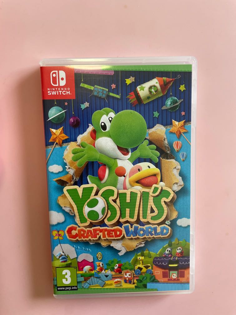 Nintendo Switch - Yoshi’s Crafted World, Video Gaming, Video Games ...