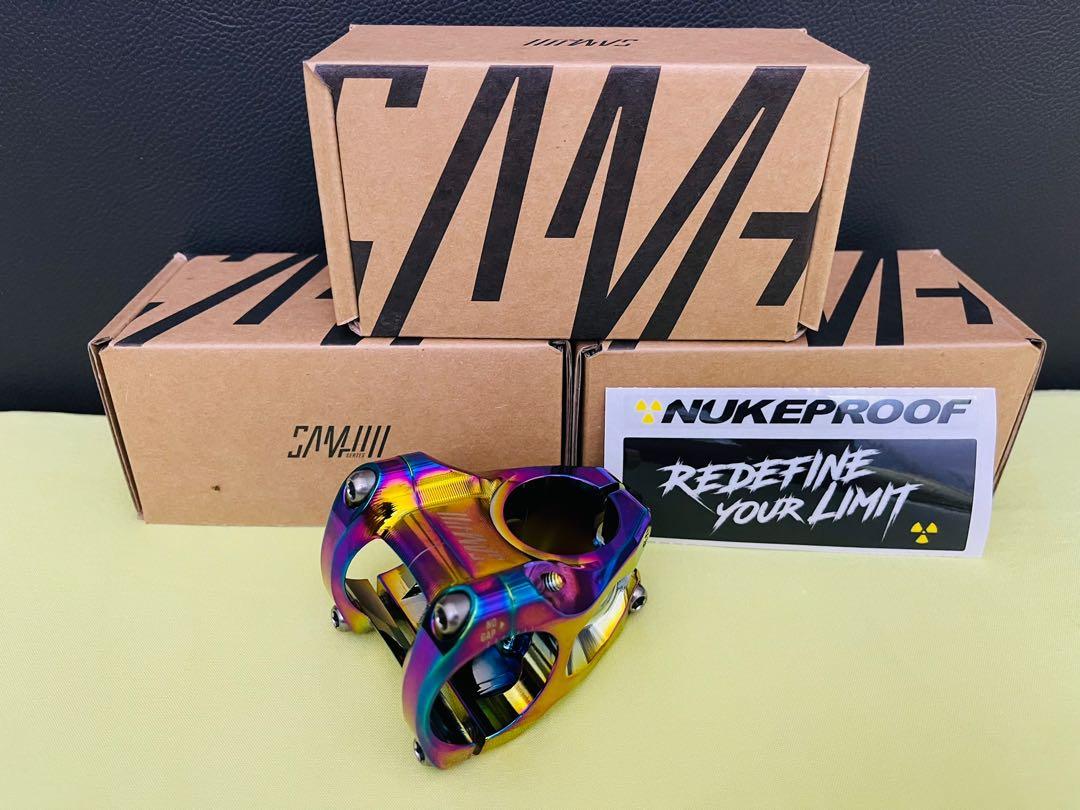 Oil slick sales stem mtb
