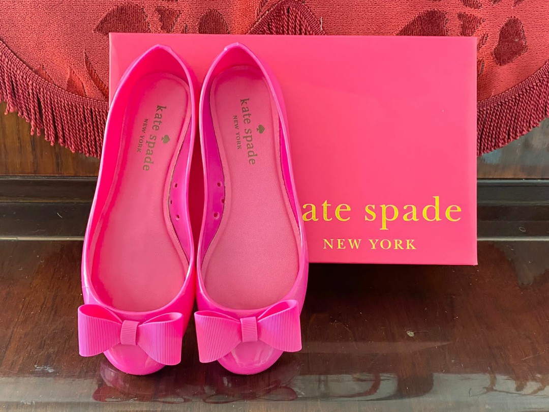 Kate spade cheap jelly shoes