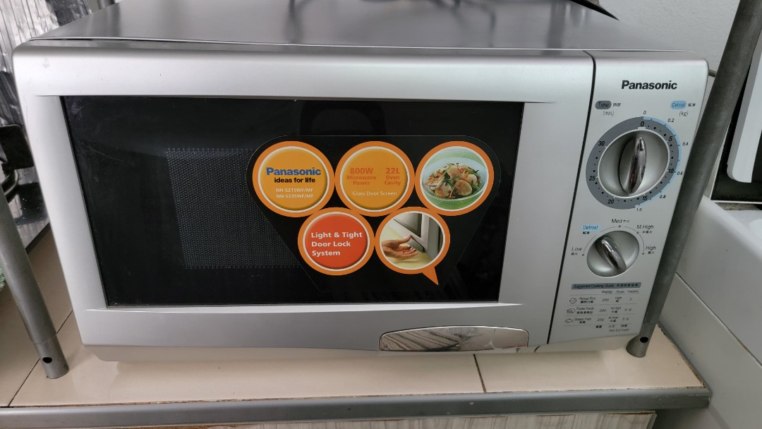 Panasonic microwave (Not working), TV & Home Appliances, Kitchen