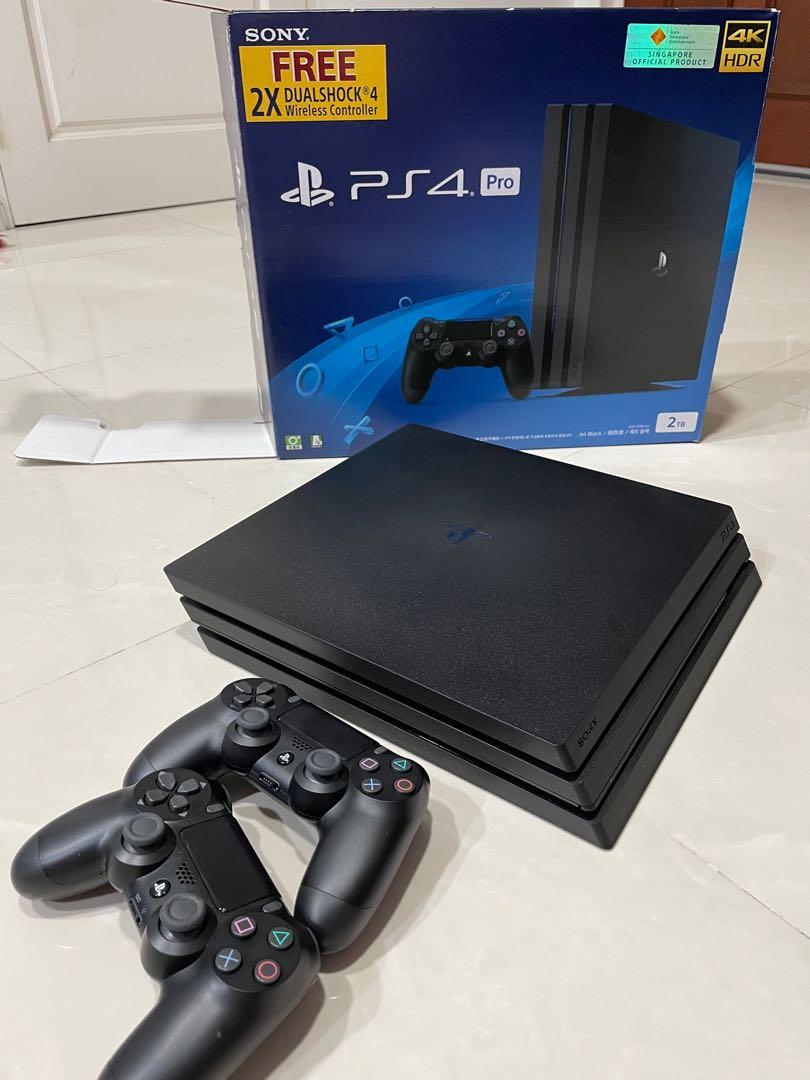 Black Brand new Sony PlayStation 4 Pro Original Imported Wireless, 1  Console at Rs 15629 in Kanpur