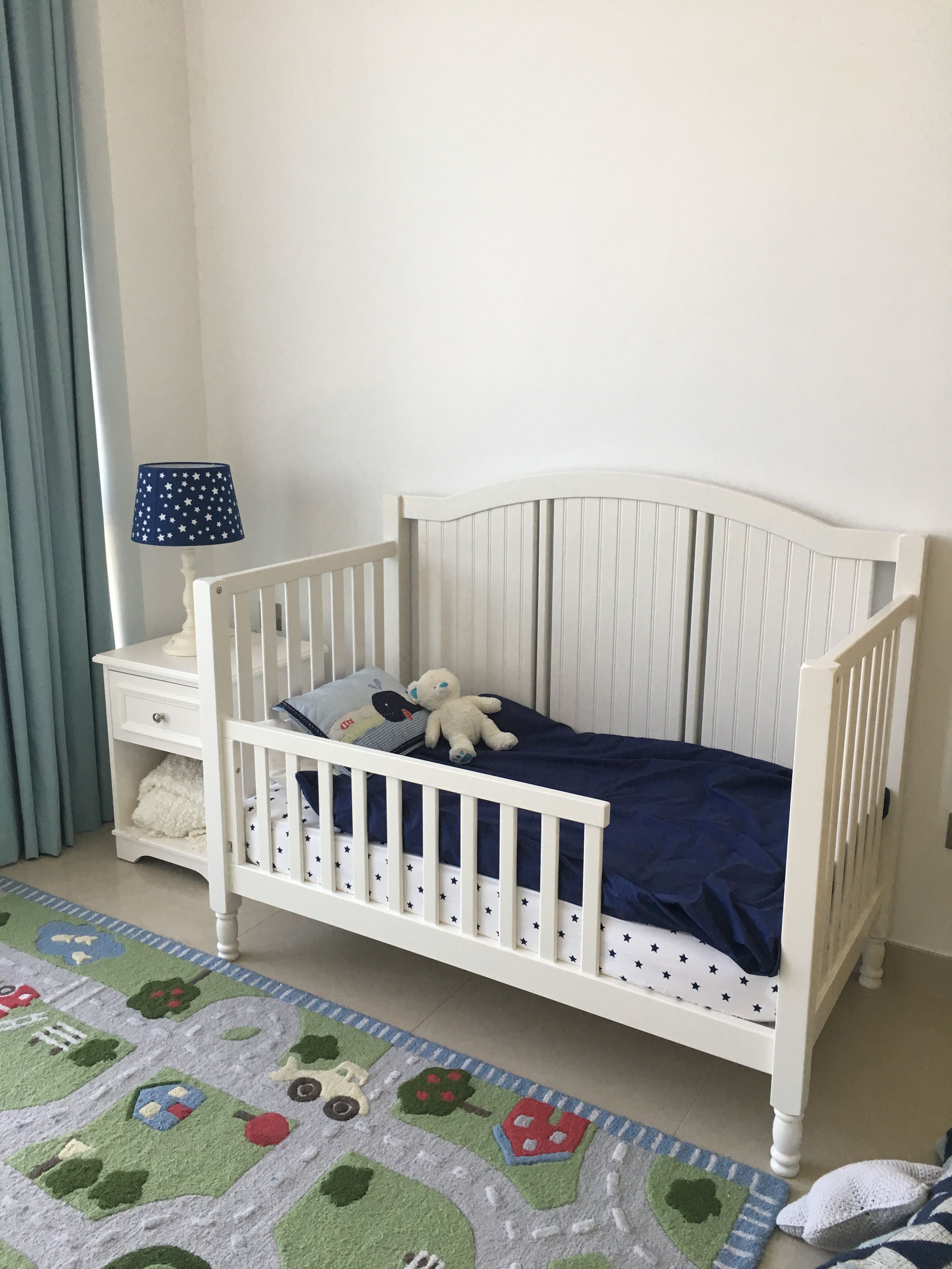 Crib Turned Into Daybed/reading Nook Grandkids Room, Daybed, Cribs