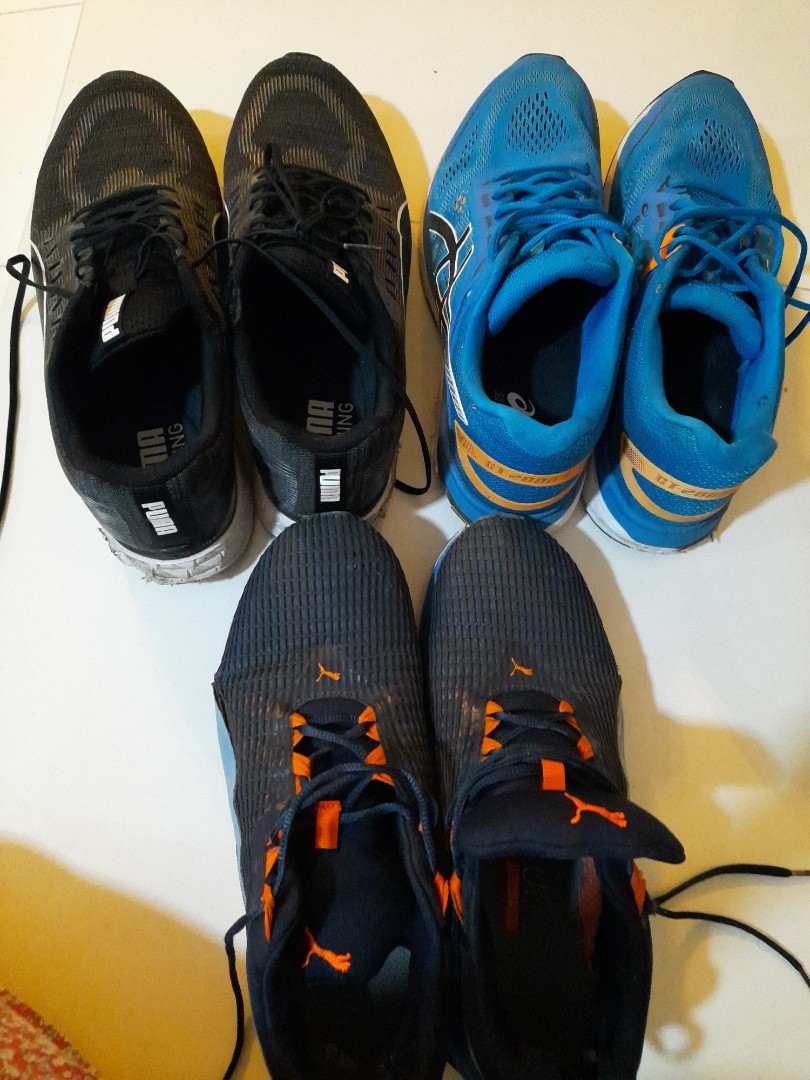Puma asics clearance