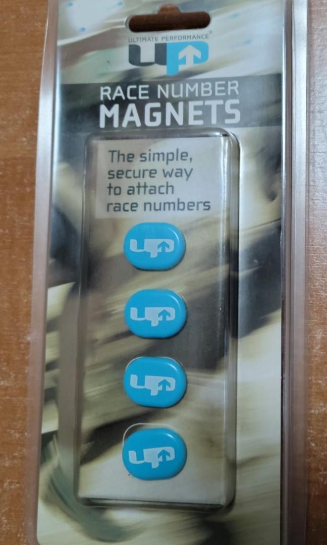 Race Number Magnets
