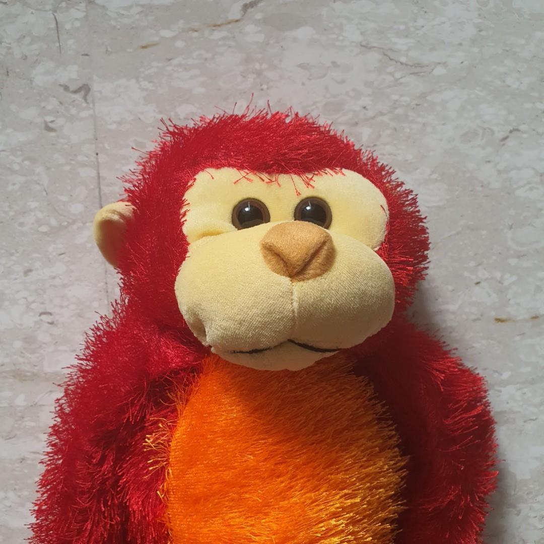 grey monkey teddy
