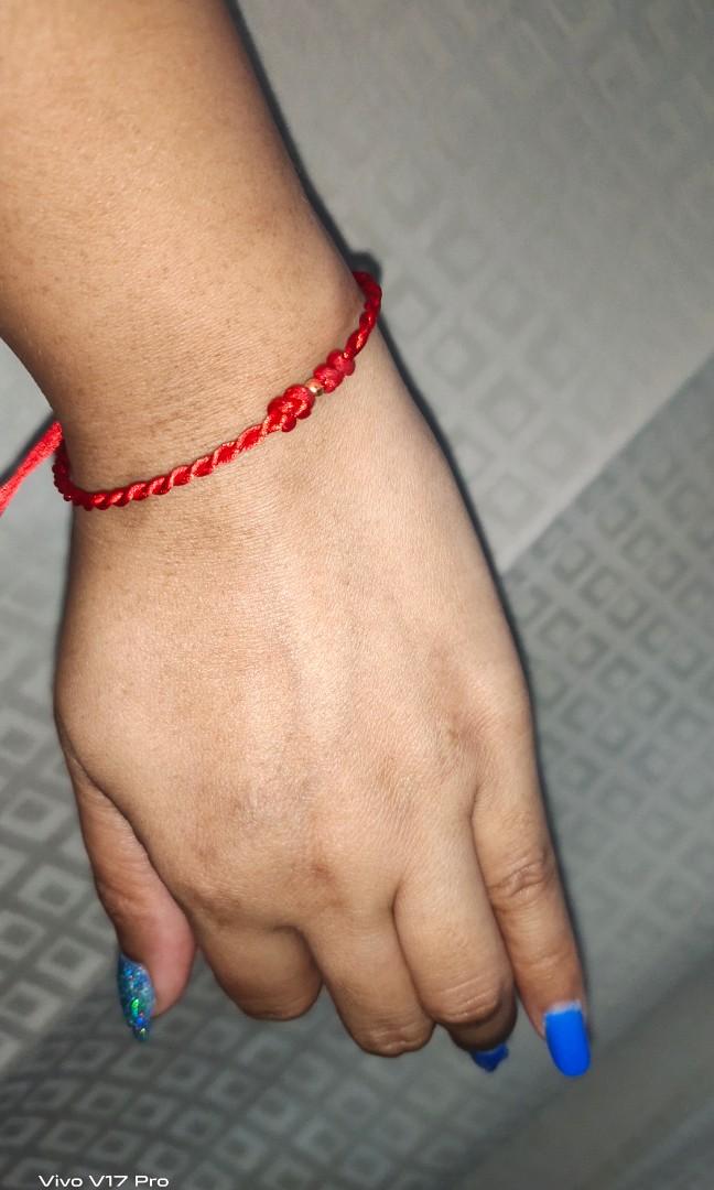 Red String Protection Bracelet  One Lucky Wish