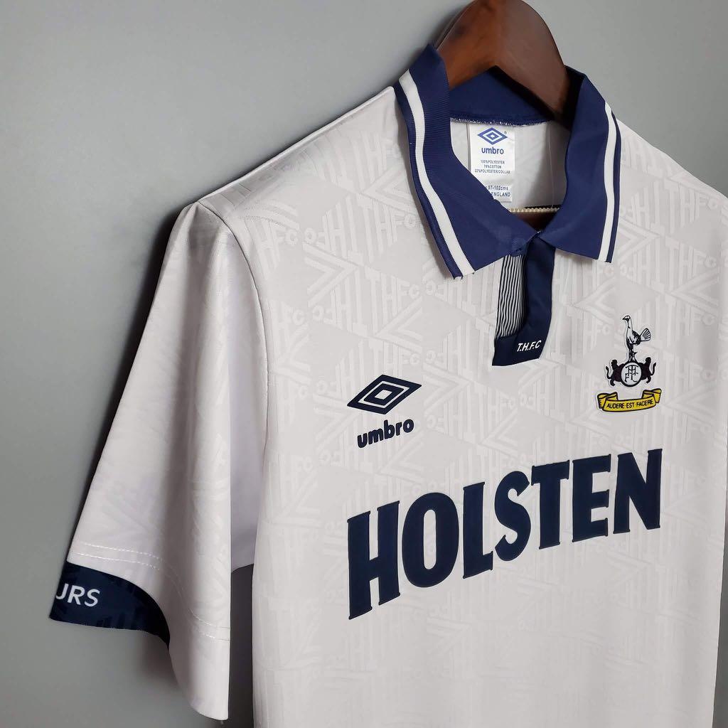 Rare Vintage Tottenham Hotspur Home Football Shirt Jersey 1991