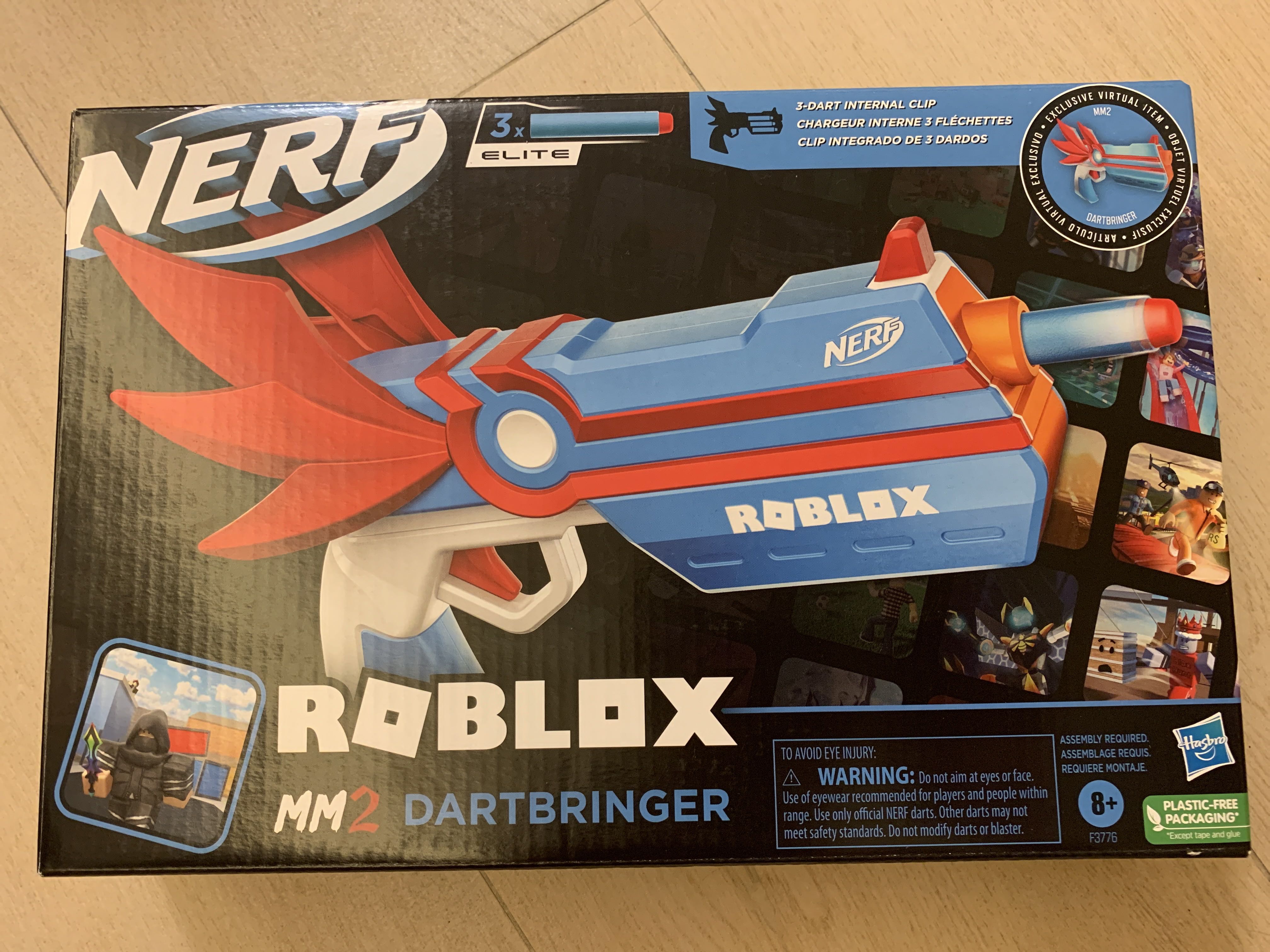 NERF Roblox MM2 Dartbringer, Hobbies & Toys, Toys & Games on Carousell