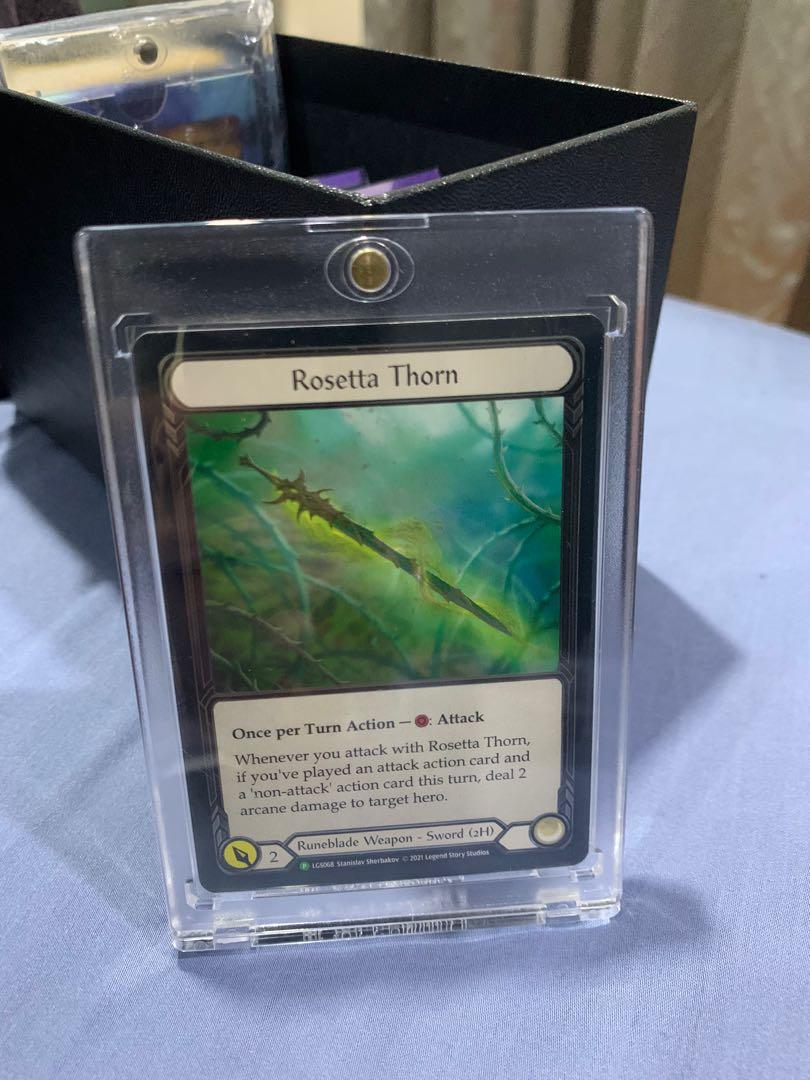 Rosetta Thorn CF Promo Flesh and Blood, Hobbies & Toys, Toys