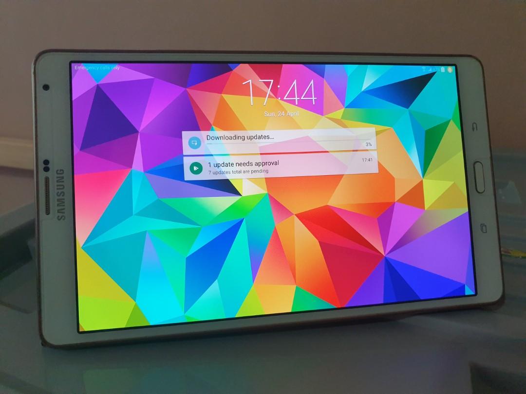 Samsung Galaxy Tab S LTE 4G White 64 GB, Mobile Phones & Gadgets ...