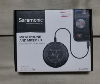Saramonic , Synco, Hollyland , YC Onion, Wireless Micophones, Shotgun Microphones, Dynamic Microphones, On-Camera Microphones, Smarphone Audio Interfaces, Plug & Play  Microphones, Lavalier Mic, Studio Mic, Audio Mixers & Adapters, Recorder & Accessories, Adapter Cables And Furry Windscreens Collection item 2