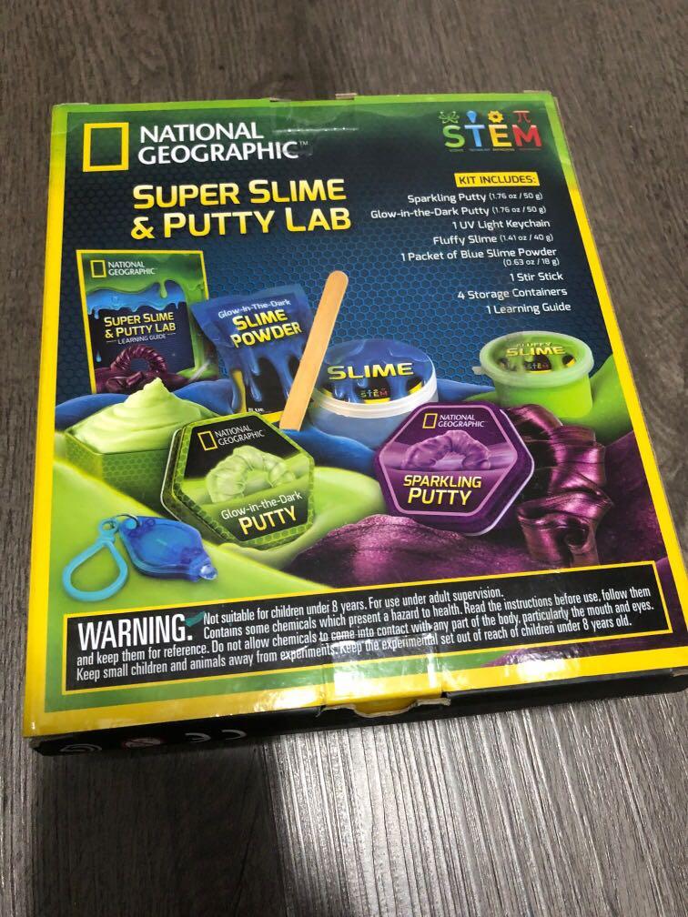 National geographic slime and best sale putty kit