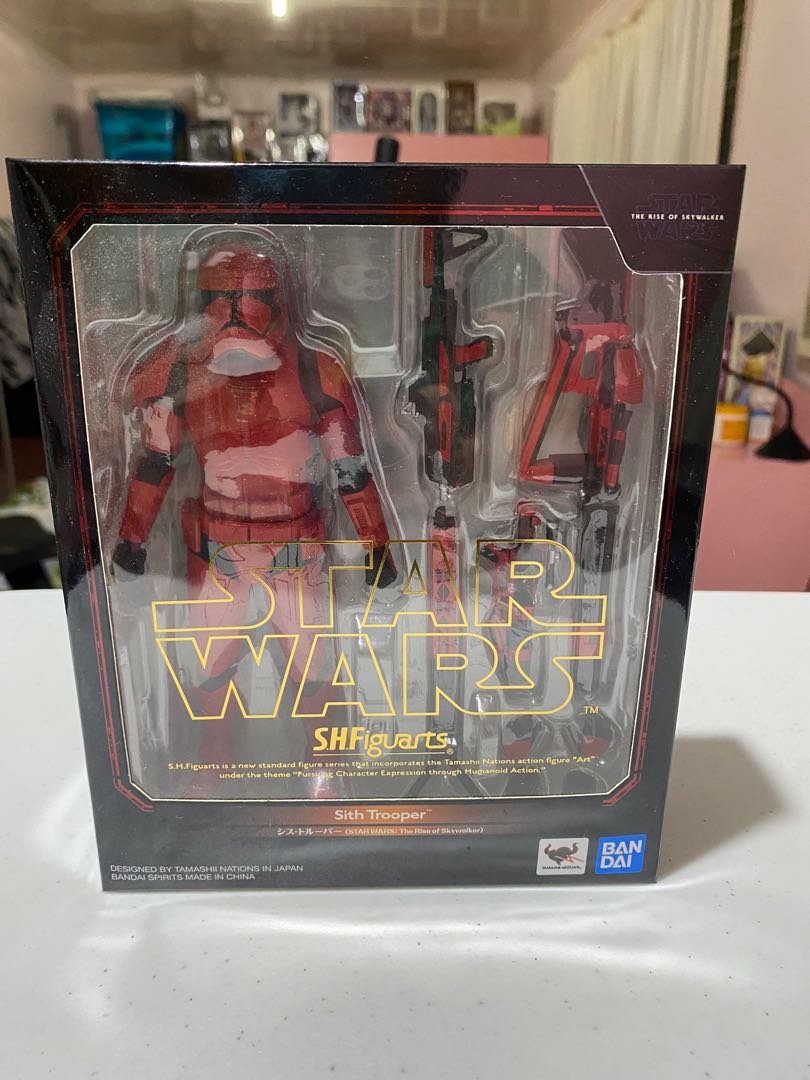 Figurine S.H.Figuarts Bandai - Sith Trooper (Star Wars : The Rise Of Skywalker) - Neuf Sous Blister