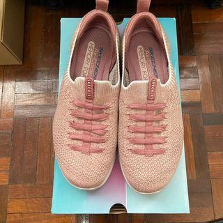 Skechers Pink Knit Sneakers