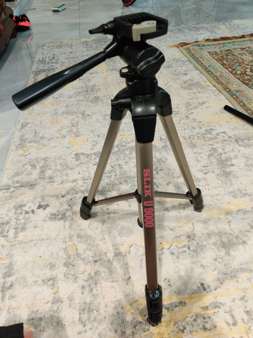 SLIK U9000 tripod, Photography, Photography Accessories, Tripods