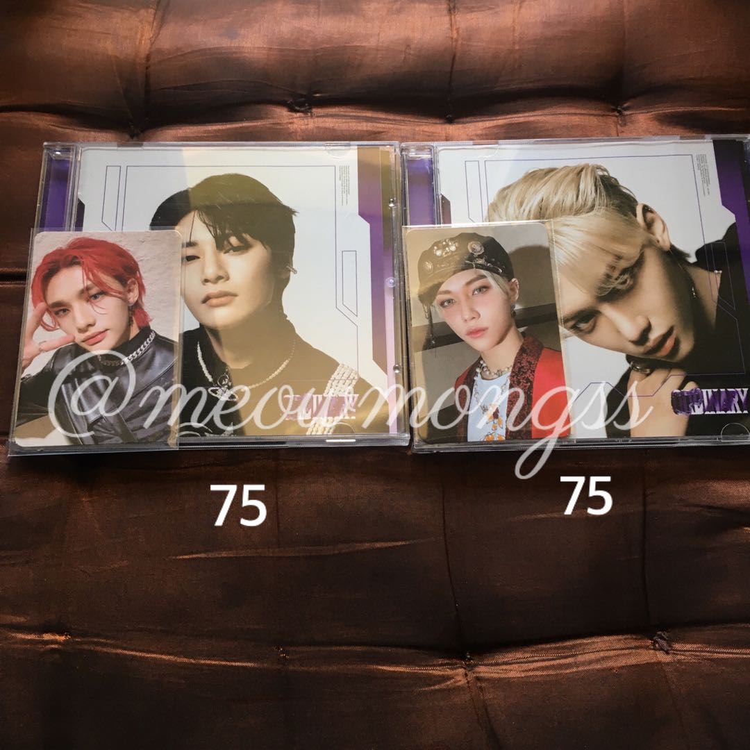 Stray Kids Oddinary hyunjin felix jewel case pc, Hobbies & Toys