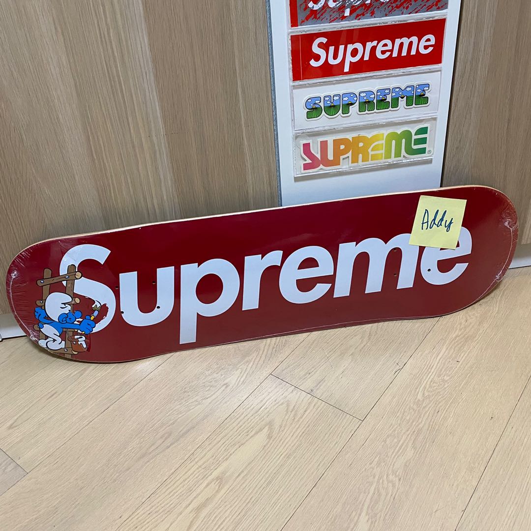 品質のいい Supreme®/Smurfs™ Smurfs™ Skateboard Red スポーツ ...