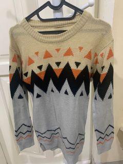 (Jkt barat) Sweater Rajut