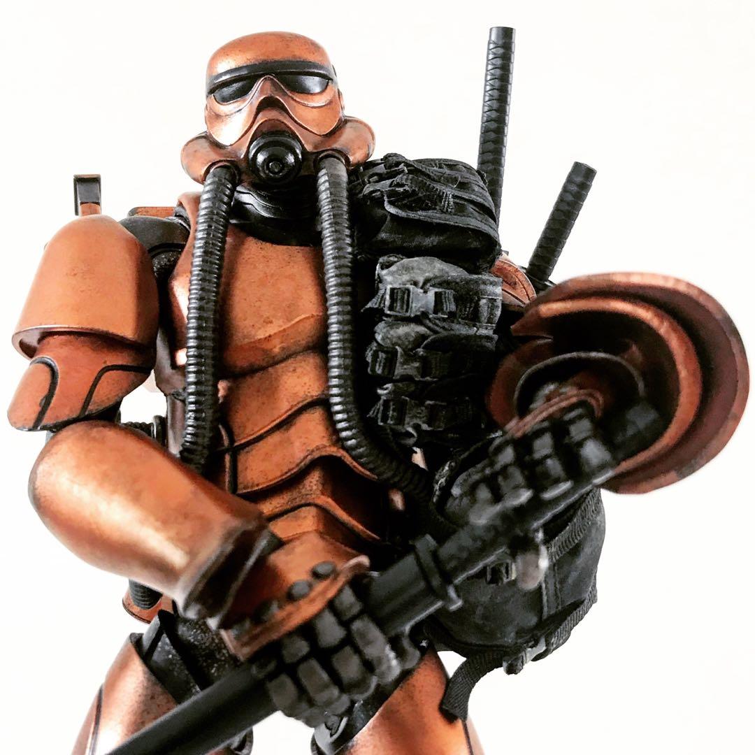 ThreeA 3A Bronze Commander Showa Trooper Ashley Wood Star Wars, Hobbies ...