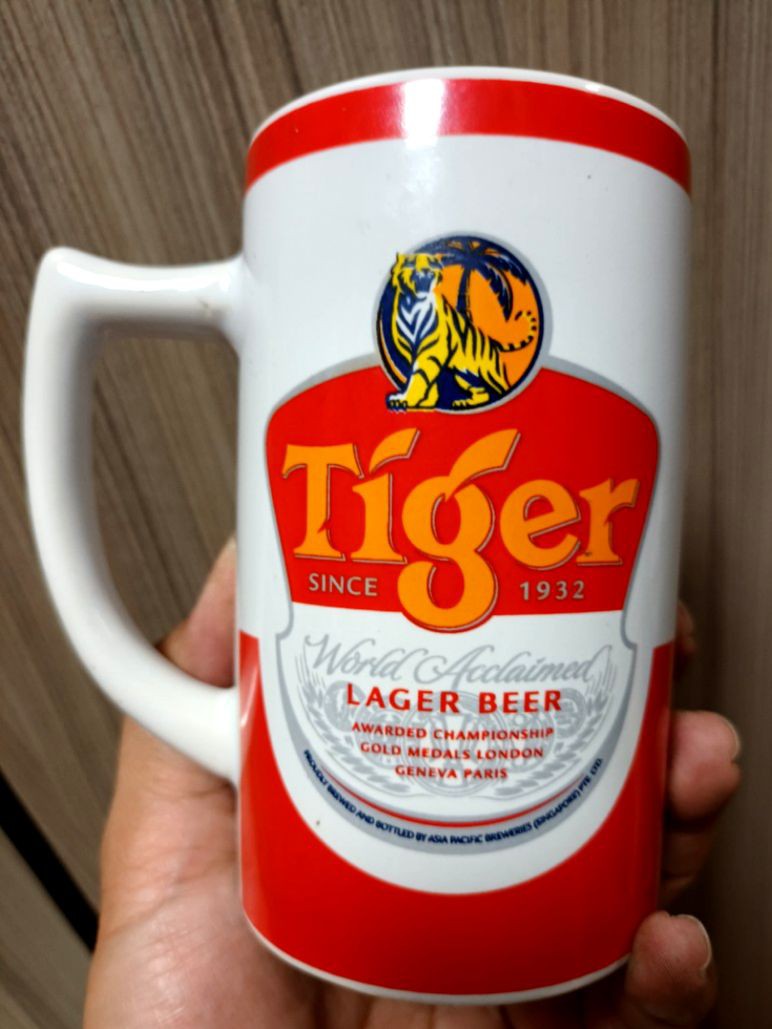 TIGER BEER SG50 Collector's Mug, Hobbies & Toys, Memorabilia
