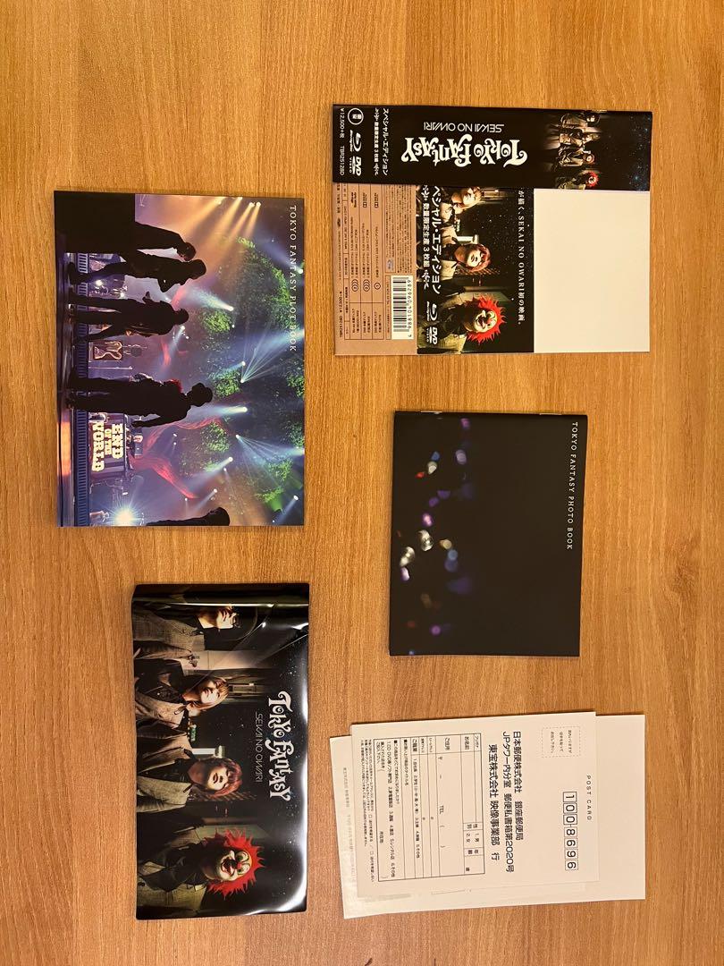 SEKAI NO OWARI　CD、DVDセット　おまけ付き