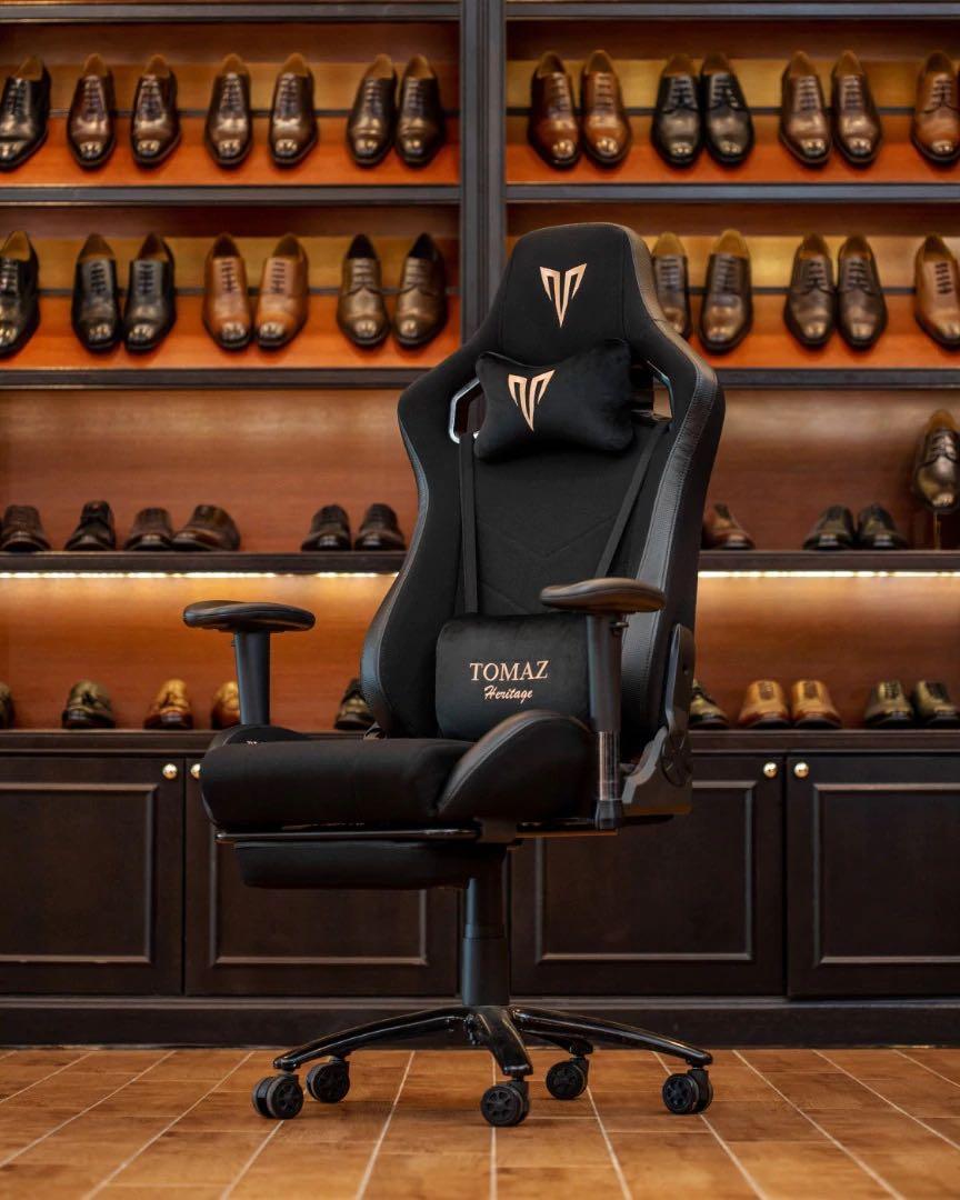 Tomaz Blaze X Pro Gaming Chair Black Fabric Furniture Home