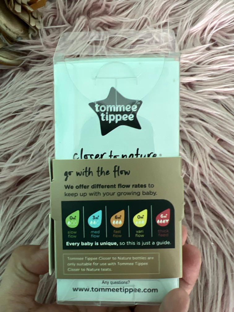 Tommee Tippee Teats 6 months No3 ( Brand new), Babies & Kids, Nursing & Feeding, Breastfeeding