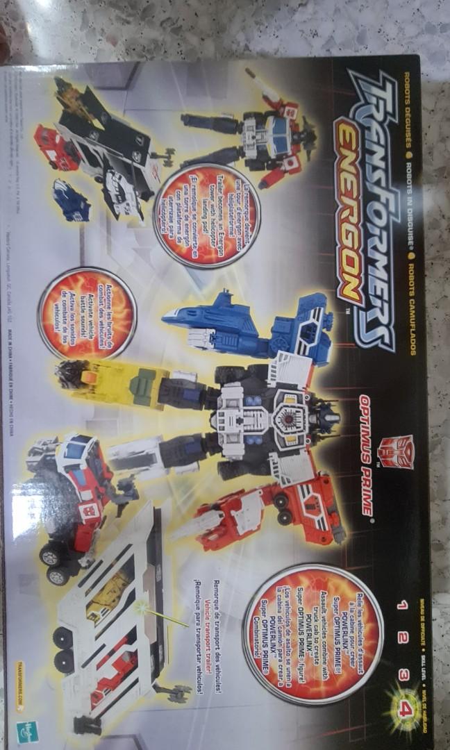 Transformers Energon Optimus Prime, Hobbies & Toys, Toys & Games on