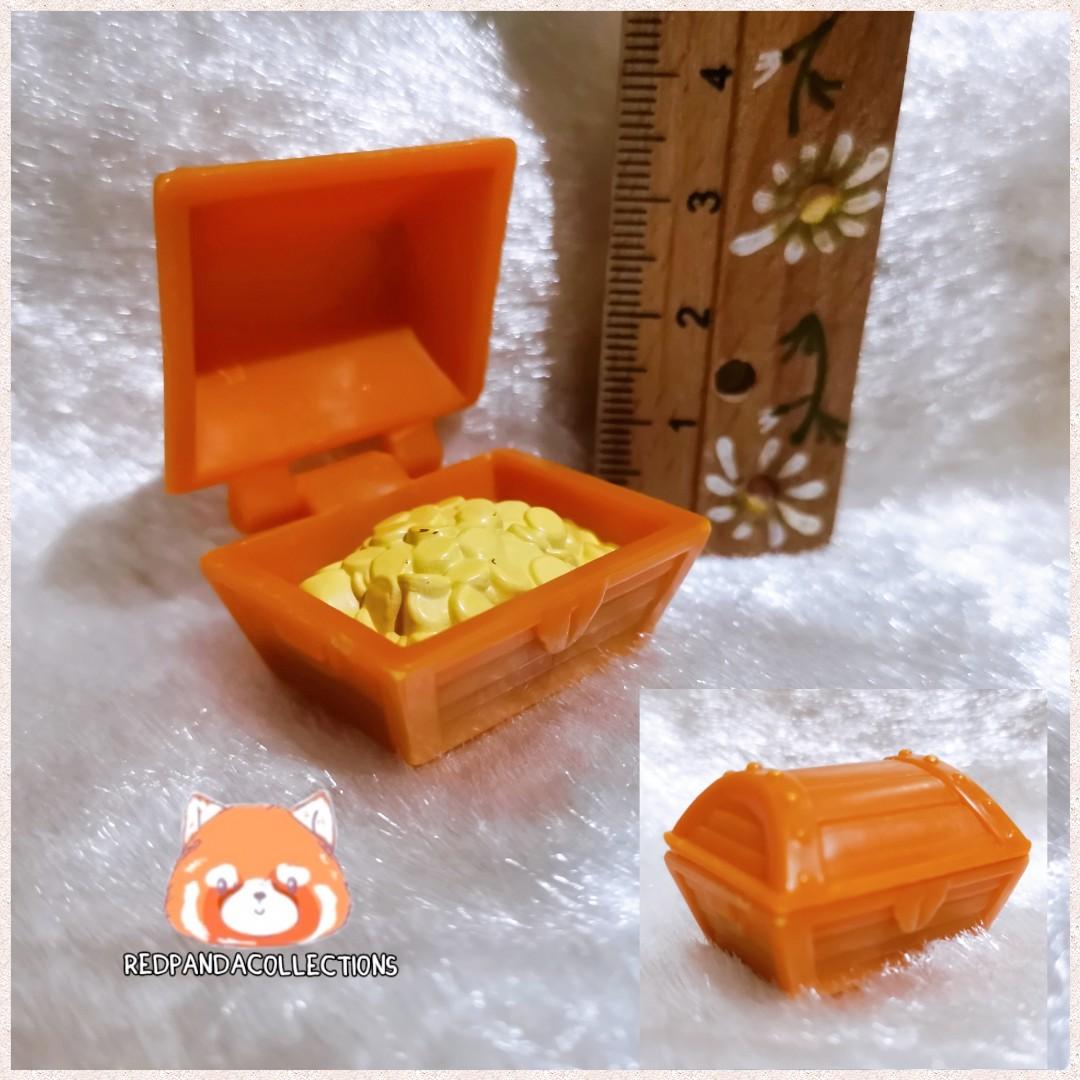 Treasure Chest Accessories Toy Figure (Category: Kids Toys) located in Davao. Submitted by redpandacollections (Listing ID 1156924270, Image 1). Description: Treasure Chest Accessories Toy Figure Made in USA As is in the picture provided Type Miniature Collection Very detailed Size Height 2.5 cm Width 3cm.