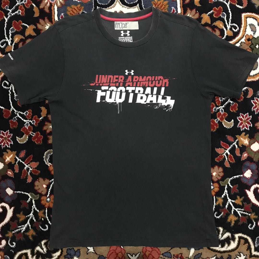 under armor football shirt