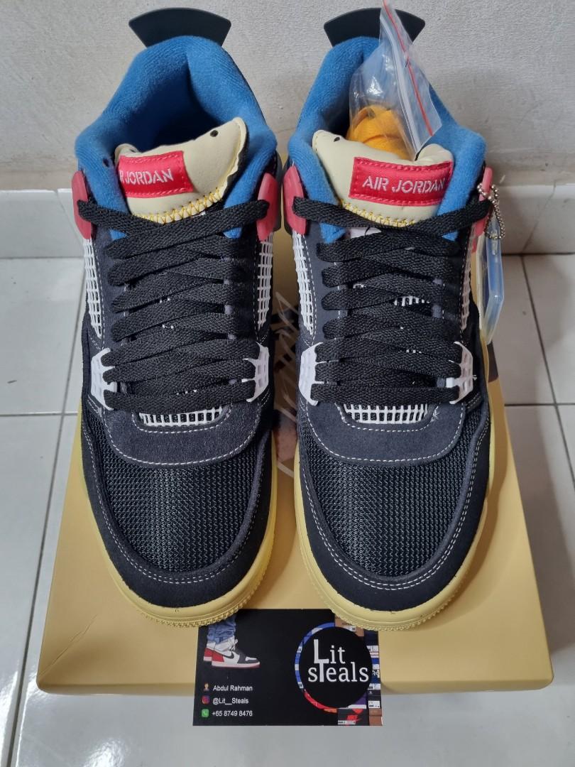 Union Jordan 4 Off Noir