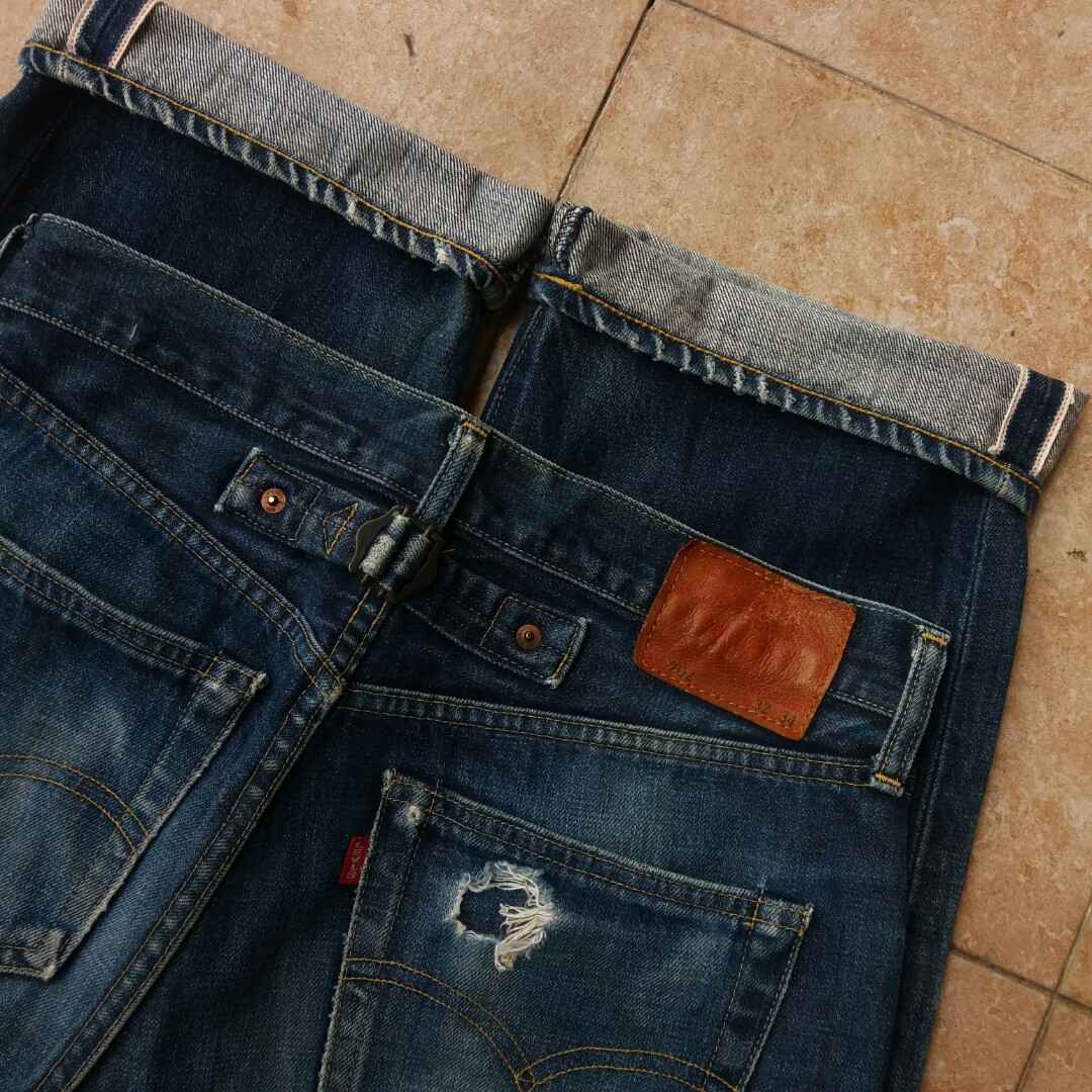 Vintage Levis 702 Repro Big E Premium Jeans, Men's Fashion, Bottoms ...