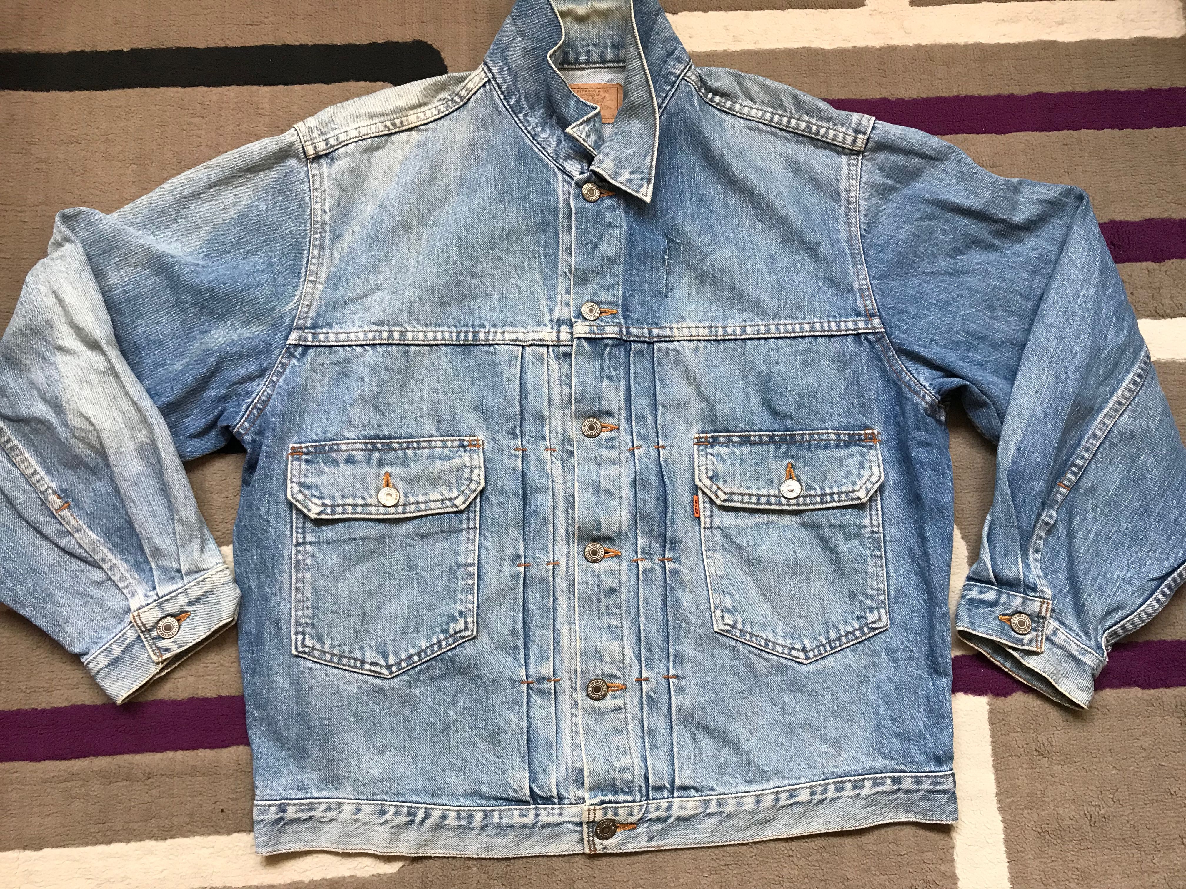 Orange tab levis jacket online