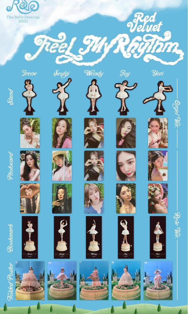 WTB RED VELVET SEULGI FEEL MY RHYTHM PHOTOCARD PC, Hobbies & Toys