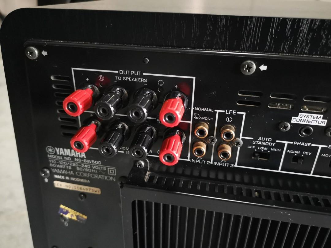 Yamaha NS-SW500 Subwoofer, Audio, Soundbars, Speakers & Amplifiers 