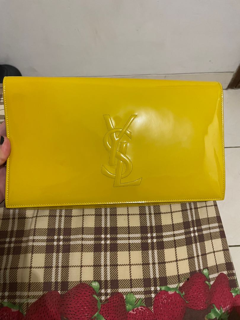 Ysl Clutch Authentic, Fesyen Wanita 