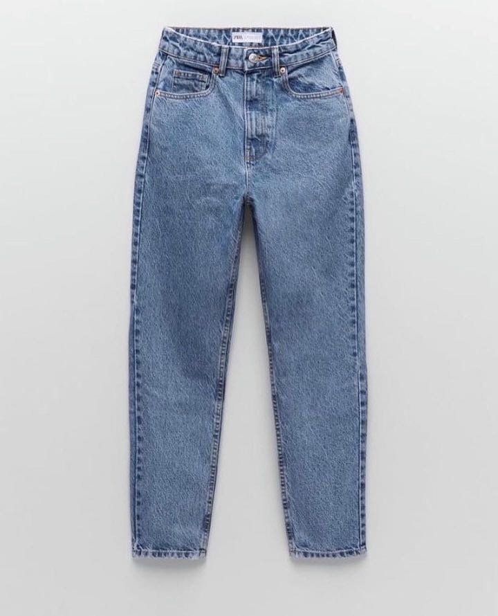 Zara Boyfriend Jeans, Fesyen Wanita, Pakaian Wanita, Bawahan di Carousell