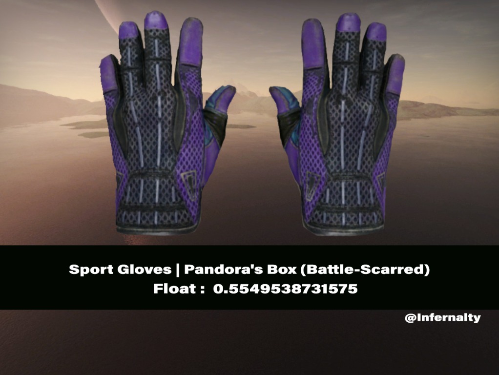(0.55FV) Sport Gloves Pandora's Box BS CSGO SKINS KNIVES, Video Gaming