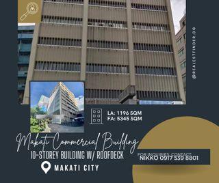 10-Storey Building w/ Roof Deck & Basement for Sale in Makati