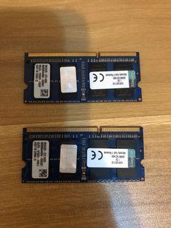 平放8gb DDR3 1600 SO-DIMM (iMac, notebook , macbook)
