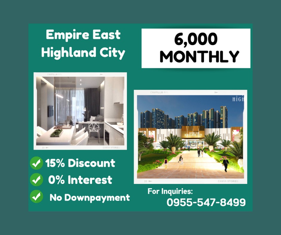 430K Discount! No Downpayment , Preselling /Rent to own Studio