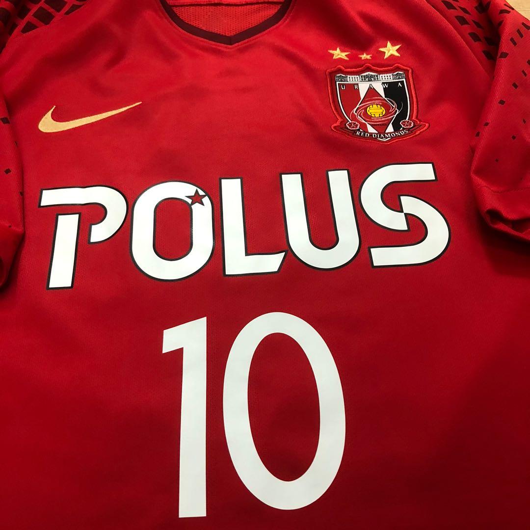 浦和紅鑽18 主場球員版 10 柏木陽介 男裝 運動服裝 Carousell