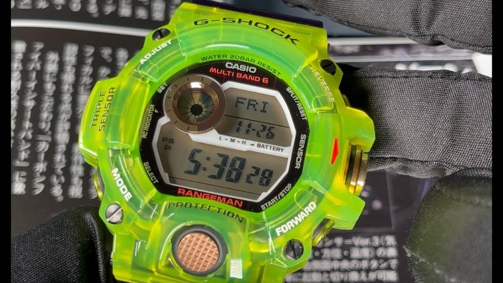 電子消費券2022 佐敦門市現貨100% 全新Casio G-Shock Rangeman GW 