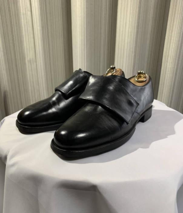 山本耀司yohji yamamoto × CHEREVICHKIOTVICHKI SLIP ON 皮鞋41/26cm, 他的時尚, 鞋子在旋轉拍賣