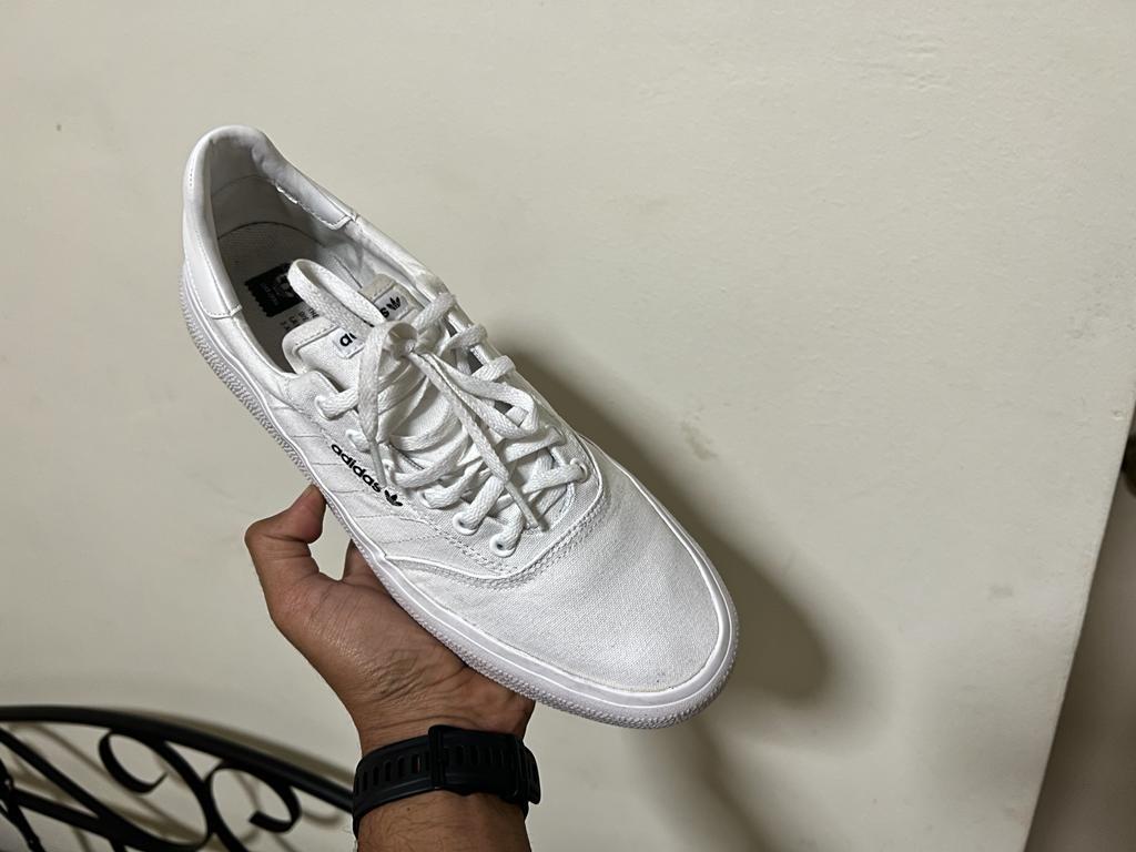 Adidas 3mc on sale triple white