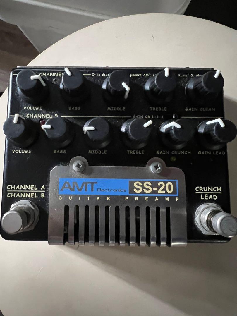 AMT SS20 Tube Pre amplifier pedal, Hobbies & Toys, Music & Media