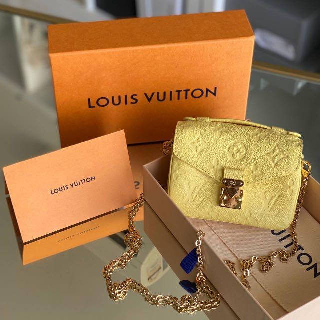Louis Vuitton, Bags, Louis Vuitton Beige Micro Metis