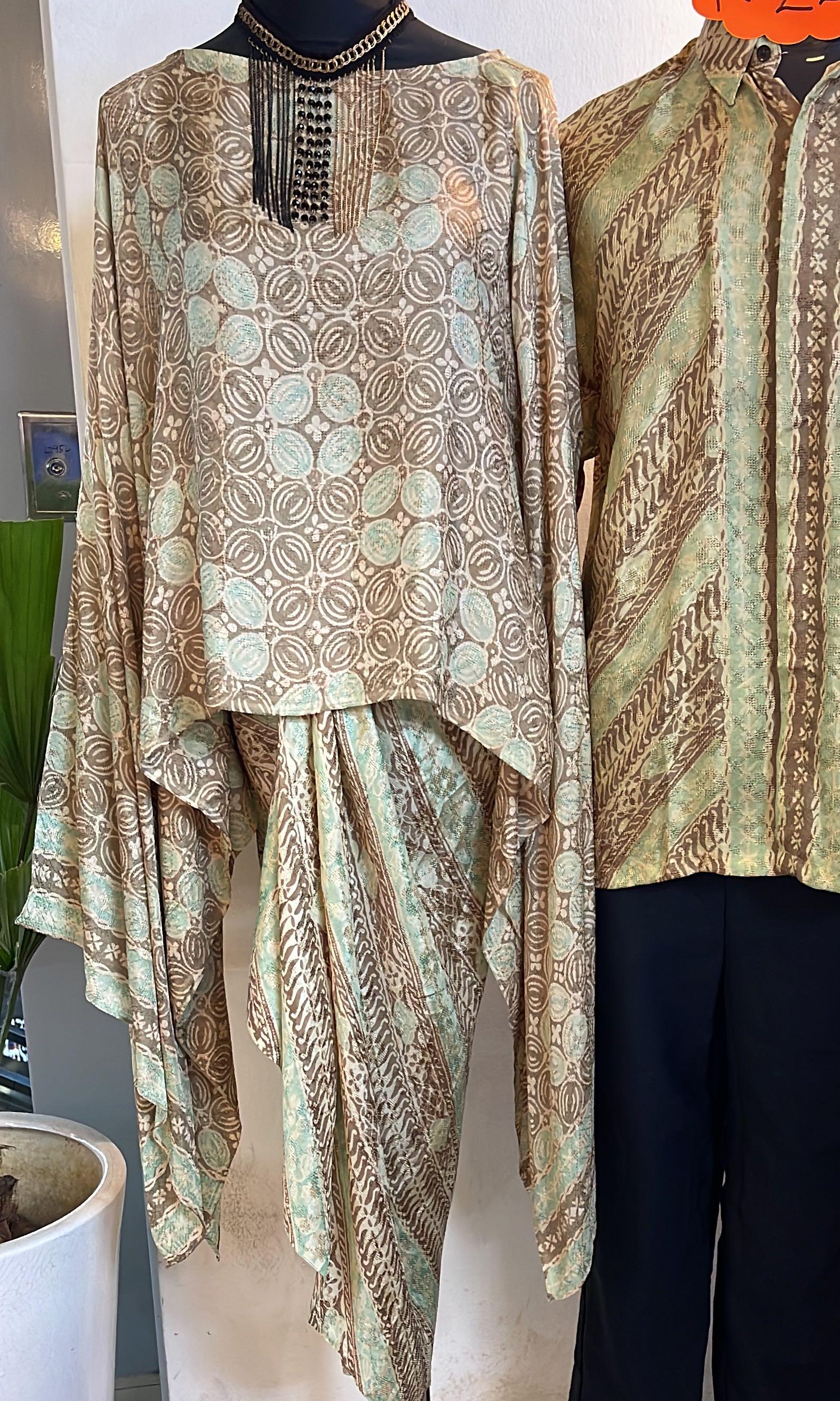 Batik kaftan sale