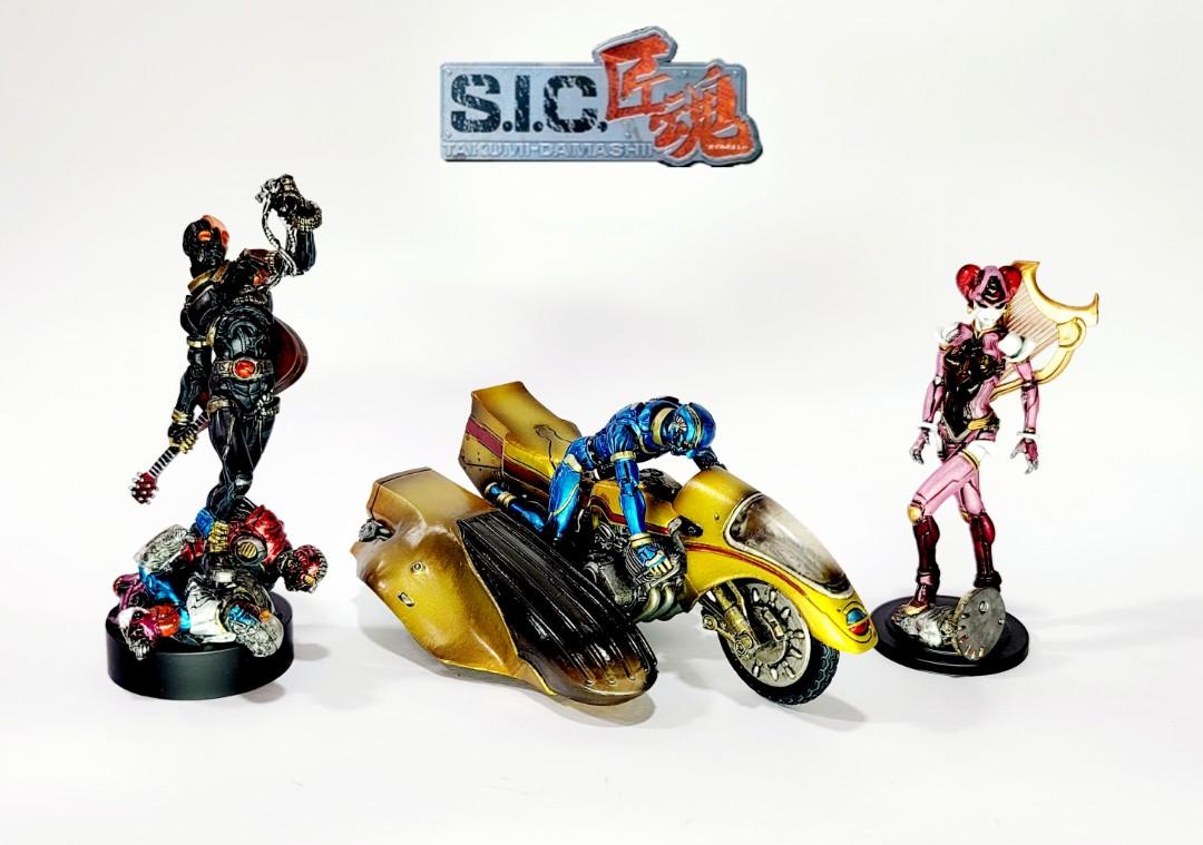 Bandai - SIC 匠魂special 盒蛋(Kikaider + side machine, black