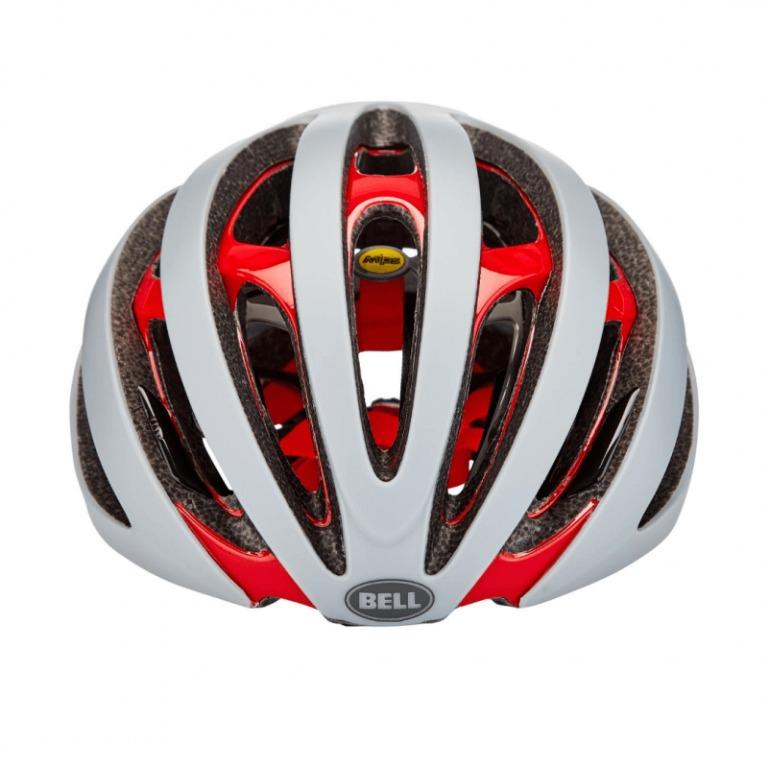 RARE BELL Z20 ZEPHYR MIPS GRAY RED SIZE M NEW OPEN BOX Sports Equipment Bicycles Parts Parts Accessories on Carousell